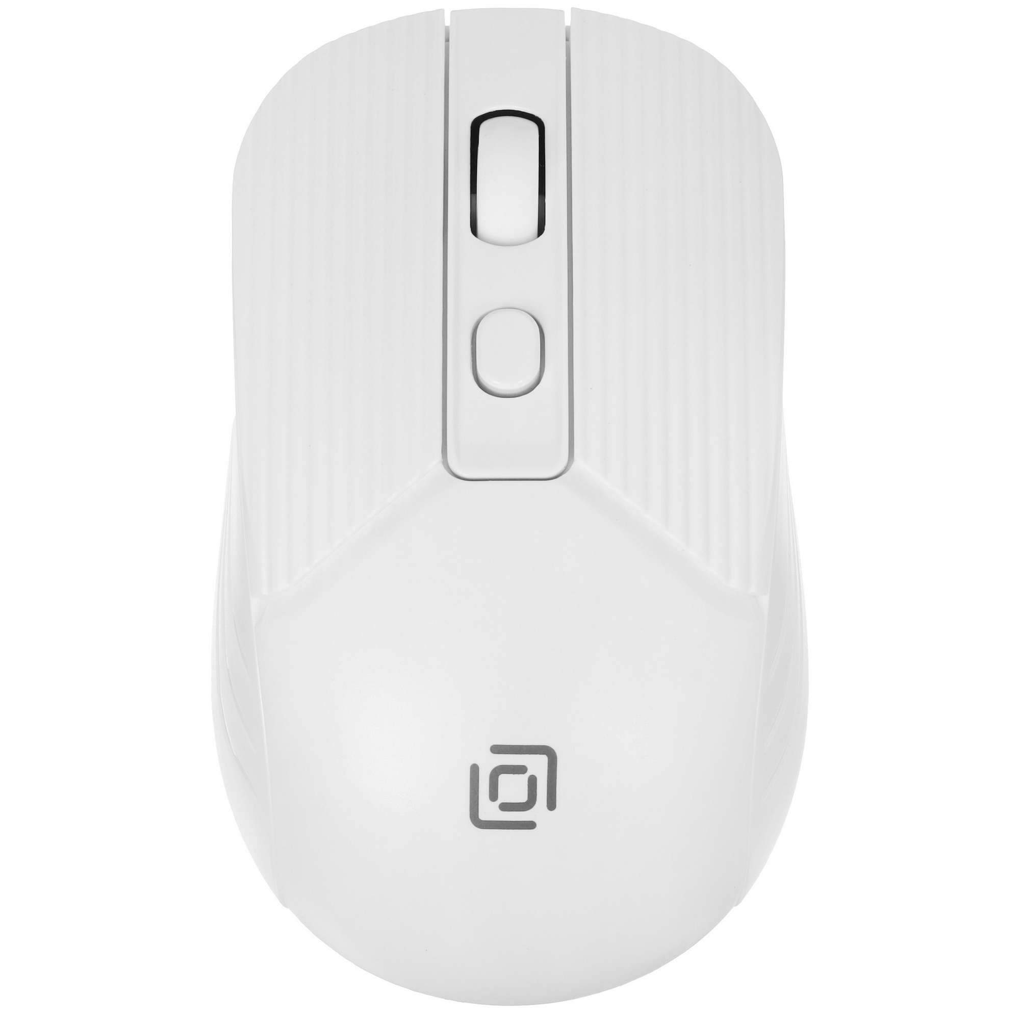 Мышь беспроводная Oklick 509MW белый, 1600 dpi, радиоканал, USB, кнопки - 4