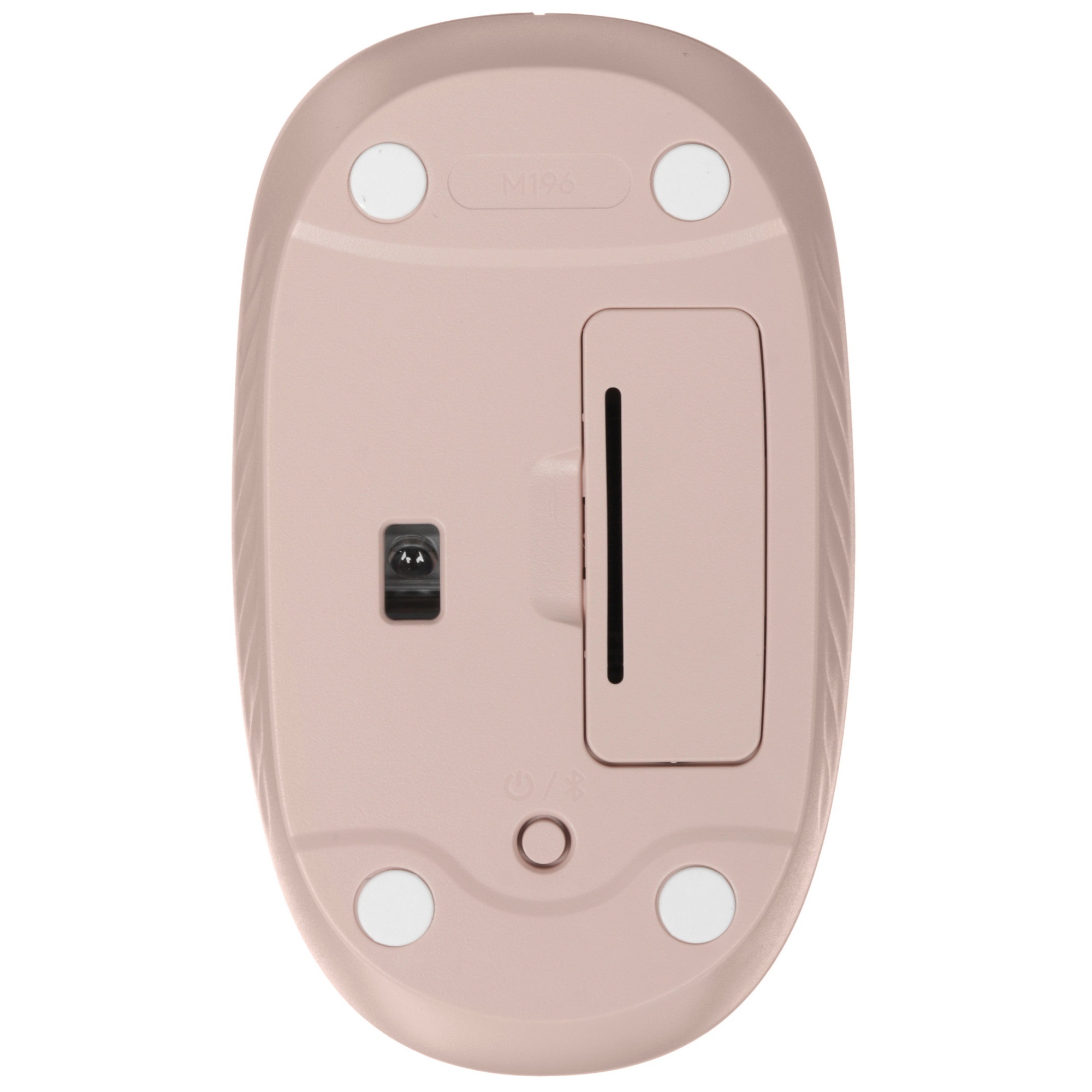 Мышь беспроводная Logitech M196 розовый, 1000 dpi, Bluetooth, кнопки - 3