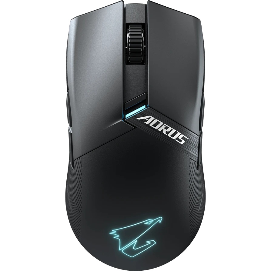 Мышь беспроводная/проводная Gigabyte GM-AORUS M6 черный, 26000 dpi, радиоканал, USB, кнопки - 8