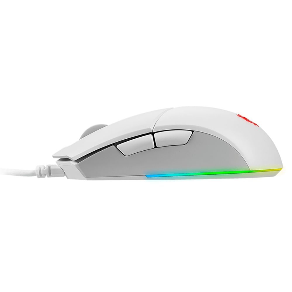 Мышь MSI Clutch GM11 белый оптическая (5000dpi) USB (5but)