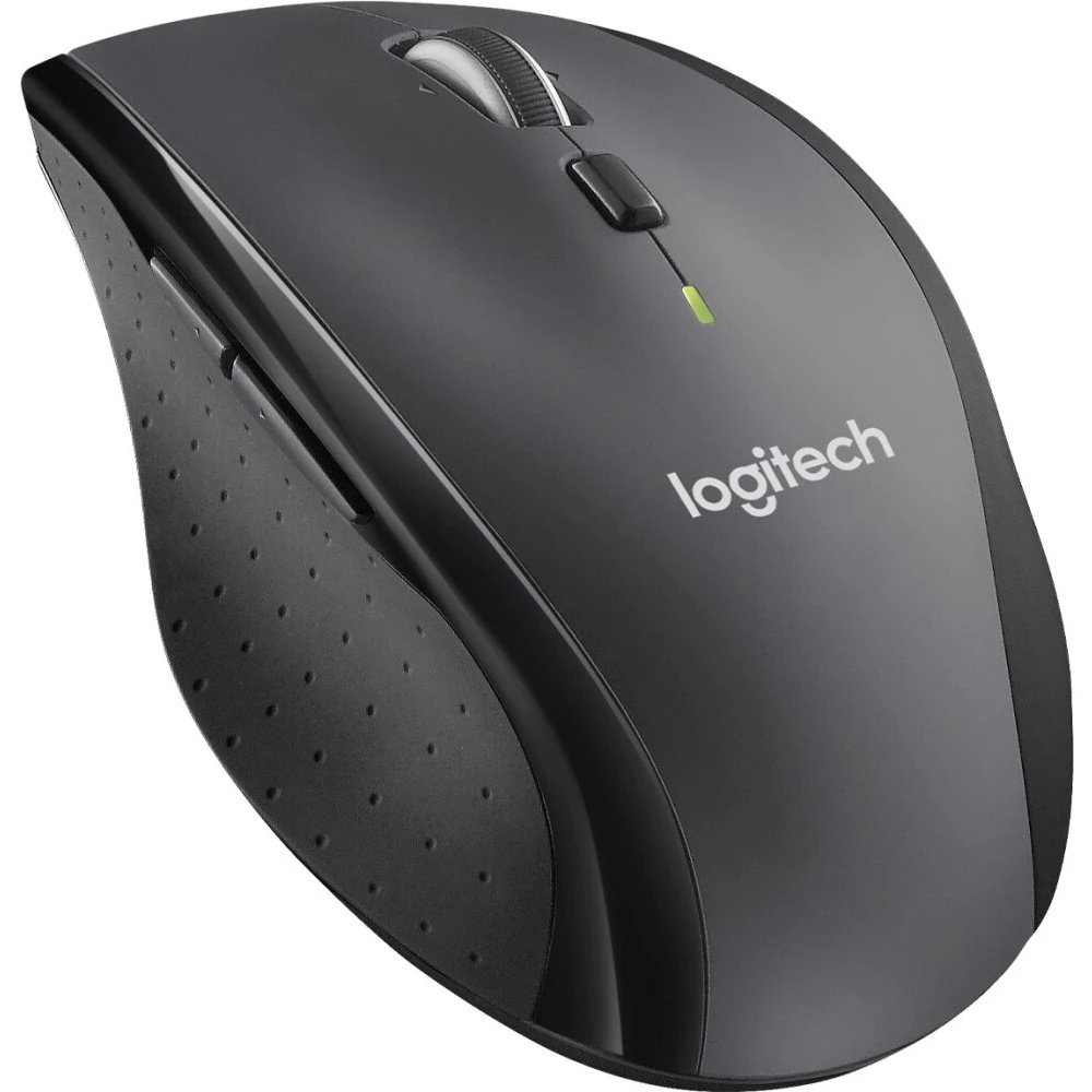 Мышь беспроводная Logitech M705 серый/черный, 1000 dpi, радиоканал, USB, кнопки - 6