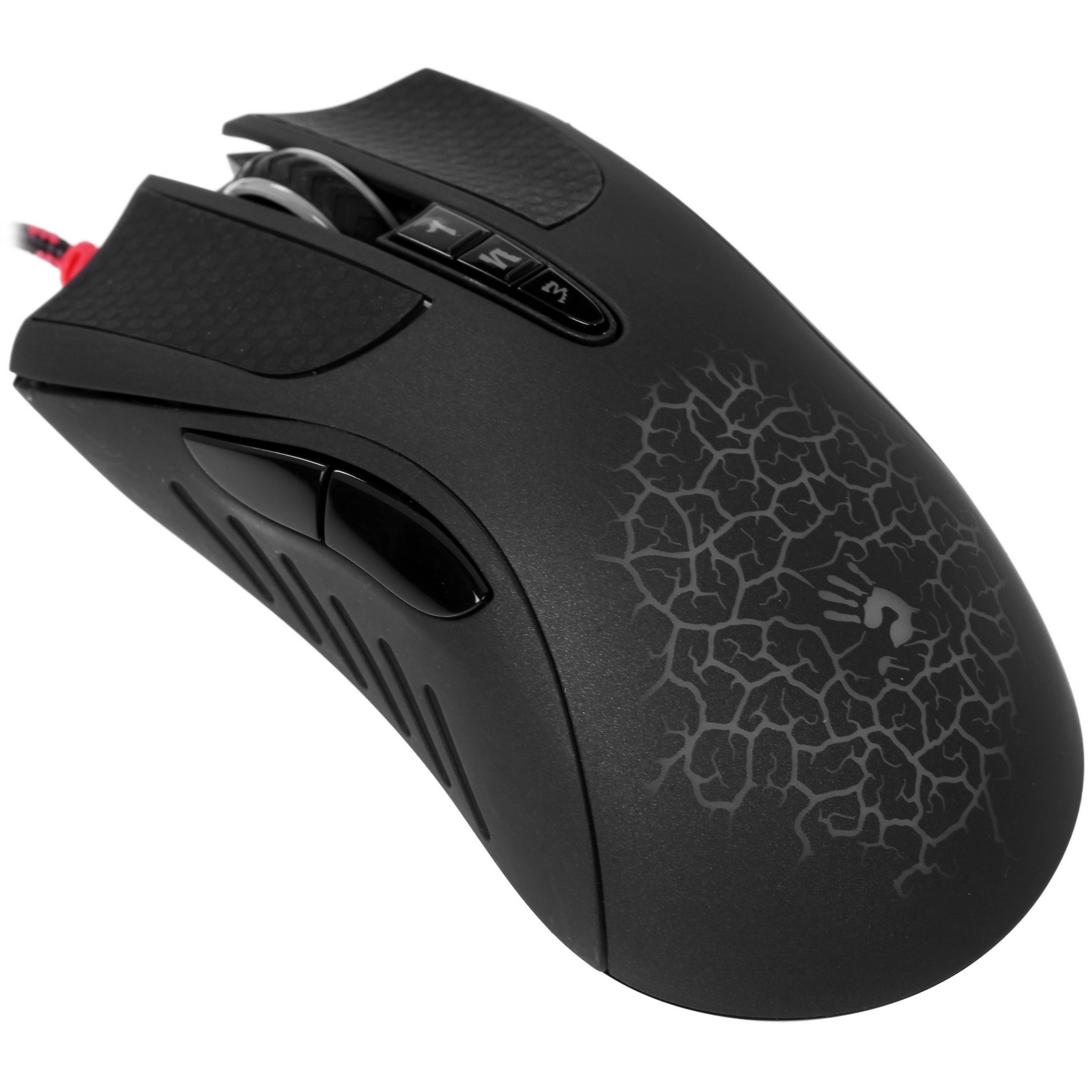 Мышь проводная A4Tech Bloody AL90 Blazing черный, 12000 dpi, USB, кнопки - 8