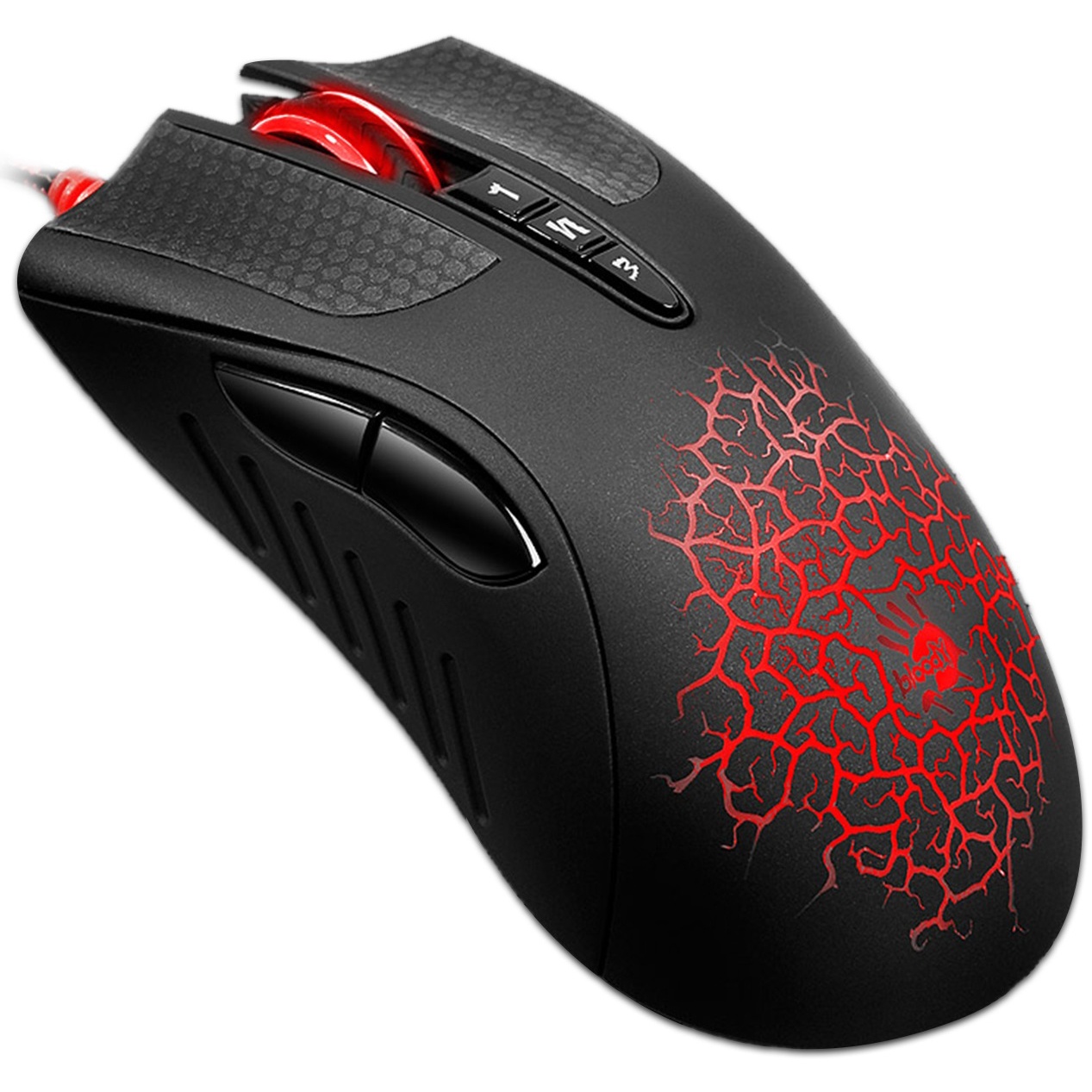 Мышь проводная A4Tech Bloody AL90 Blazing черный, 12000 dpi, USB, кнопки - 8
