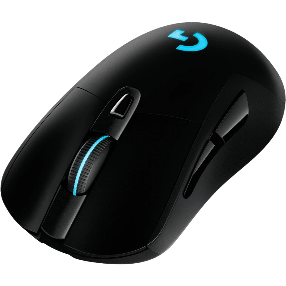 Мышь игровая Logitech G703 Lightspeed черная, сенсор 100-25600dpi (Hero25K), беспроводная 2.4GHz + U