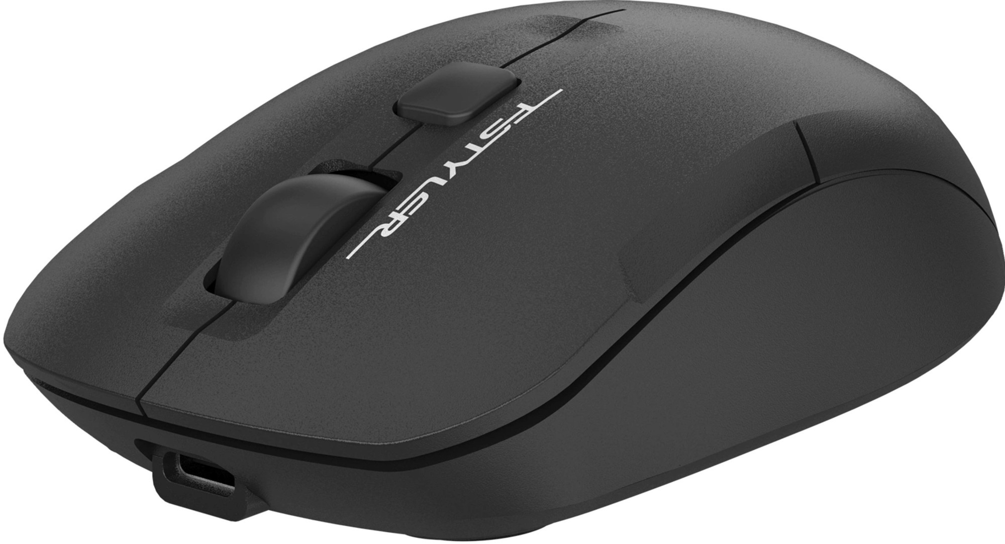 Мышь беспроводная A4Tech Fstyler FG16C Air2 черный, 2000 dpi, радиоканал, USB, кнопки - 3