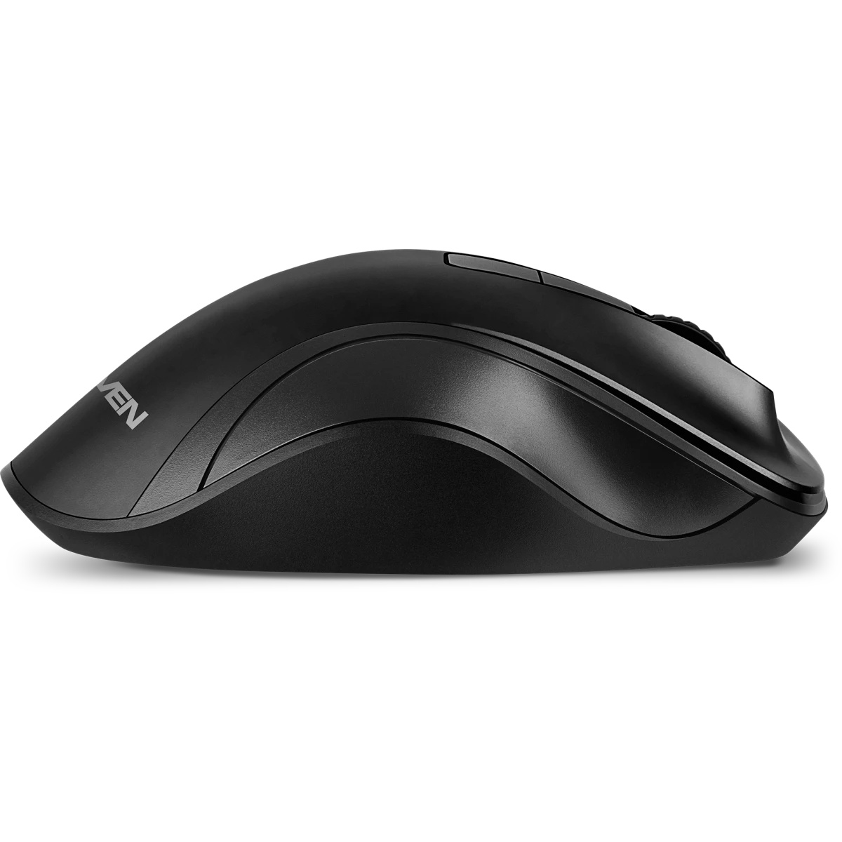 Мышь беспроводная Sven RX-525SW черная (бесшумн. кл., 5+1кл. 600-1400DPI, Soft-touch, блист.)