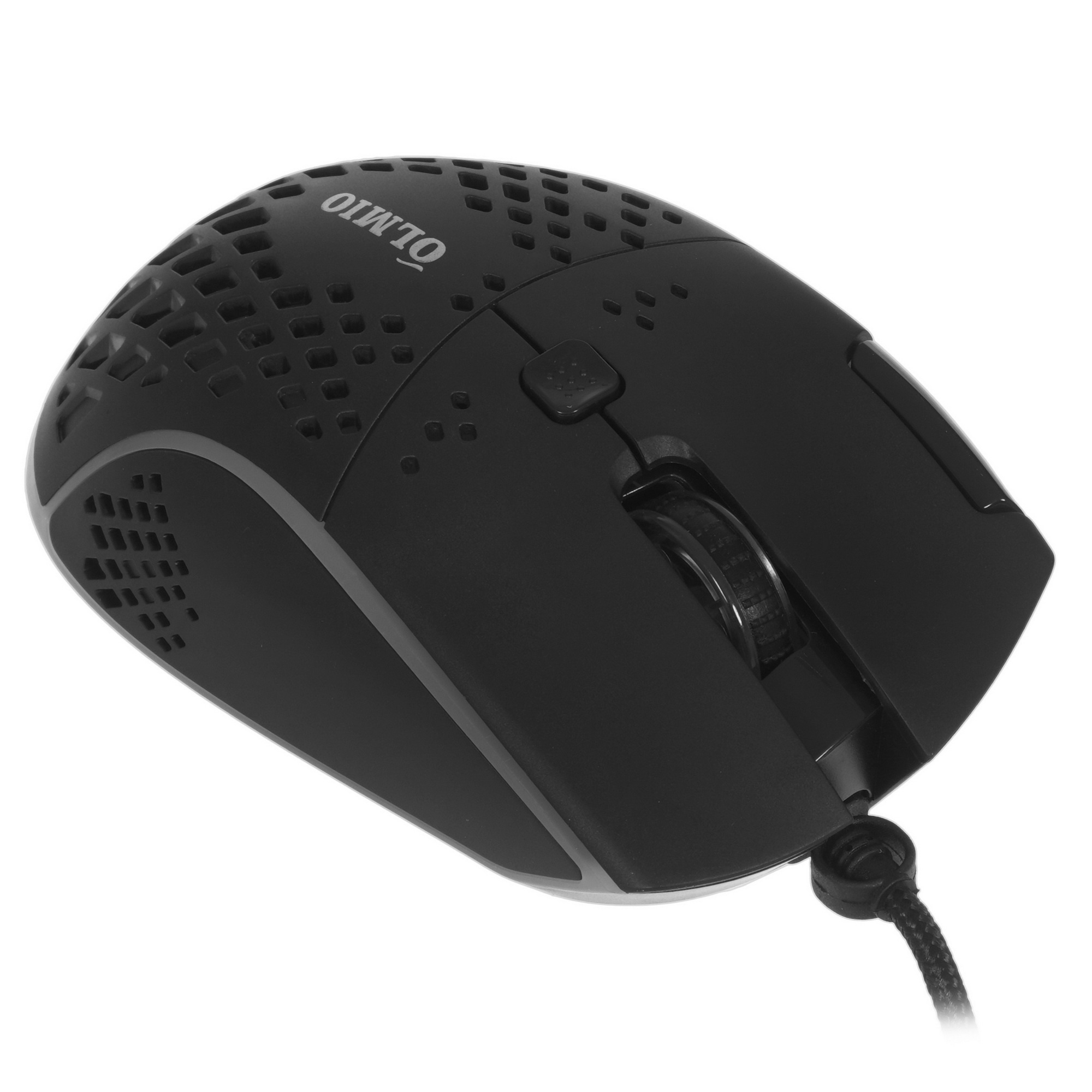 Мышь проводная игровая OLMIO CM-99 Gaming Series черный 250см\7 прог кнопок\7200 Dpi\125Hz\RGB\78гр