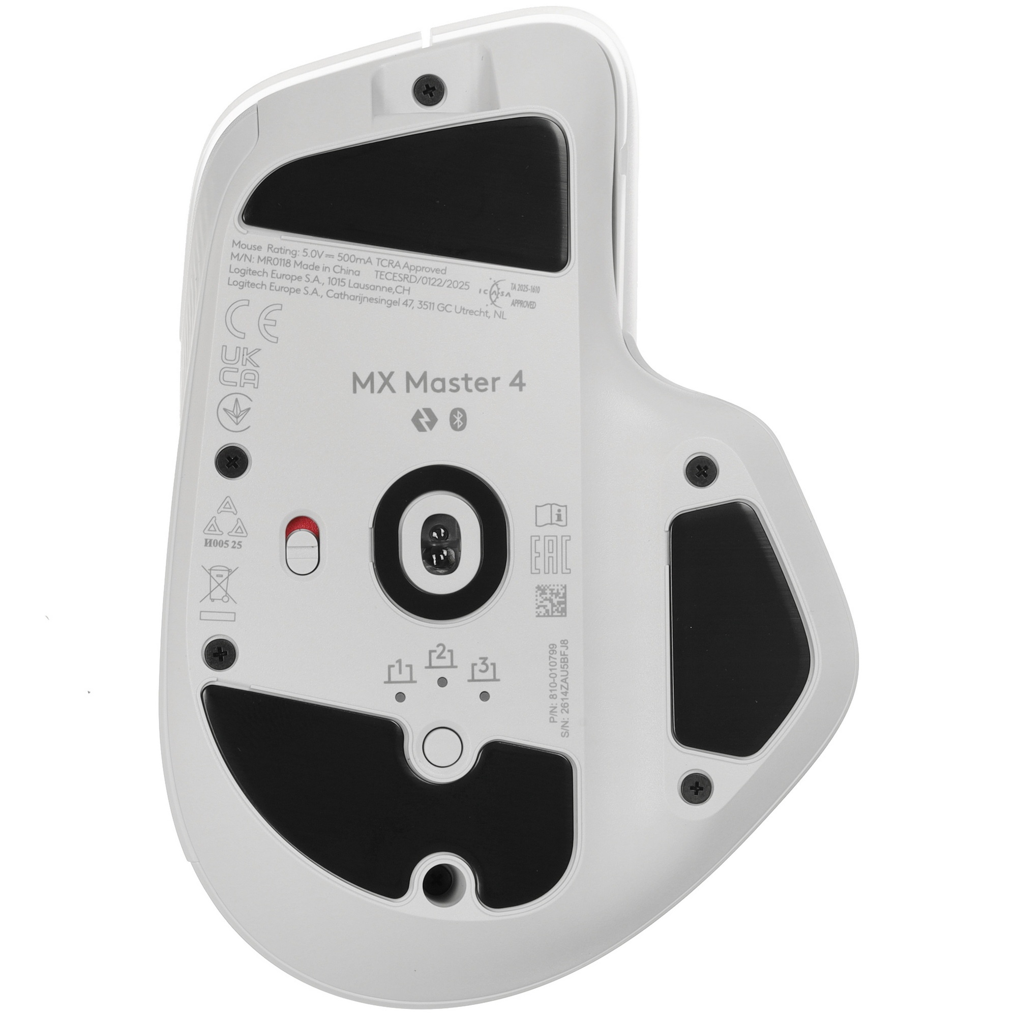 Мышь Logitech MX Master 4 Bluetooth Pale Grey