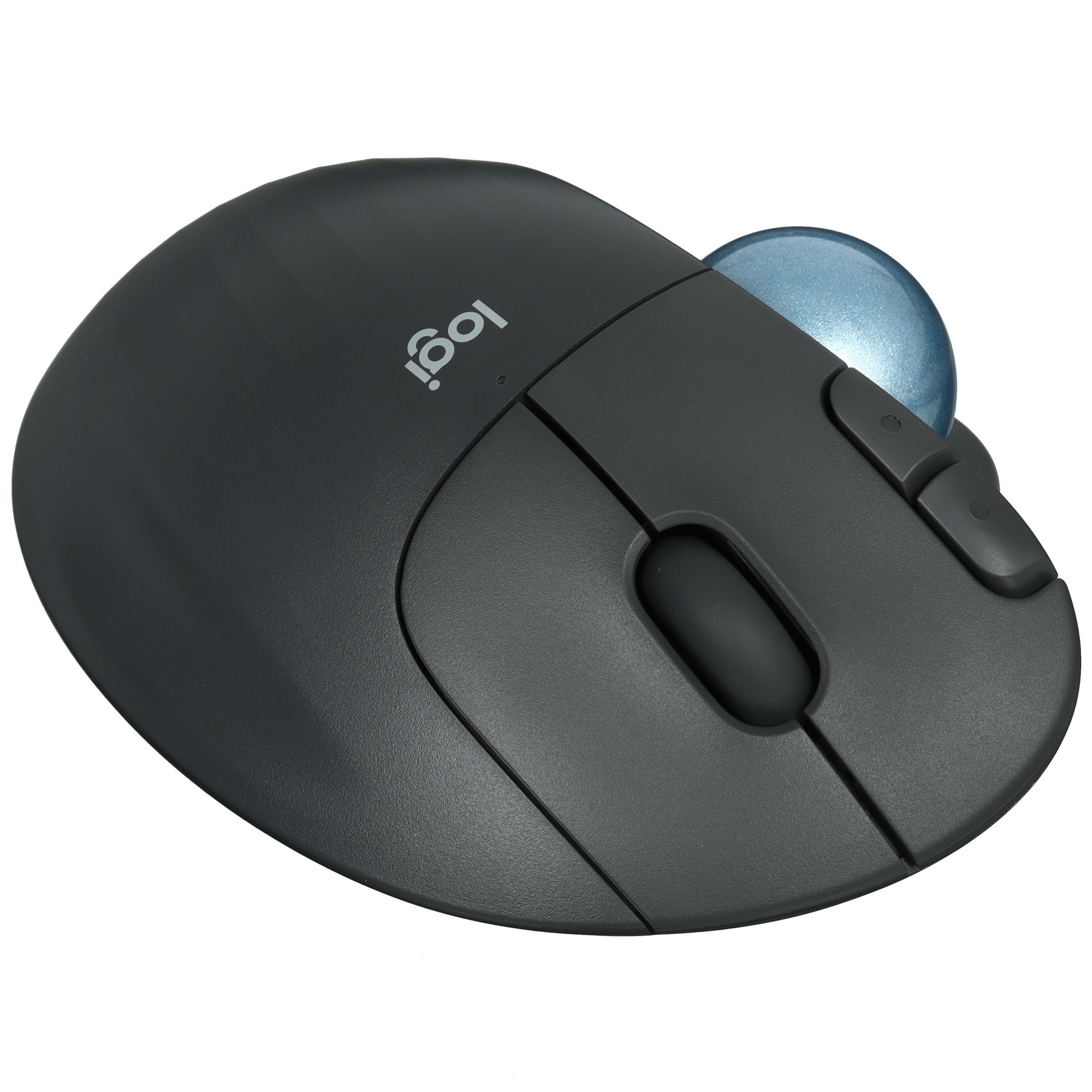 Трекбол Logitech M575S черный оптическая 2000dpi беспров. BT/Radio USB2.0 (910-007035)