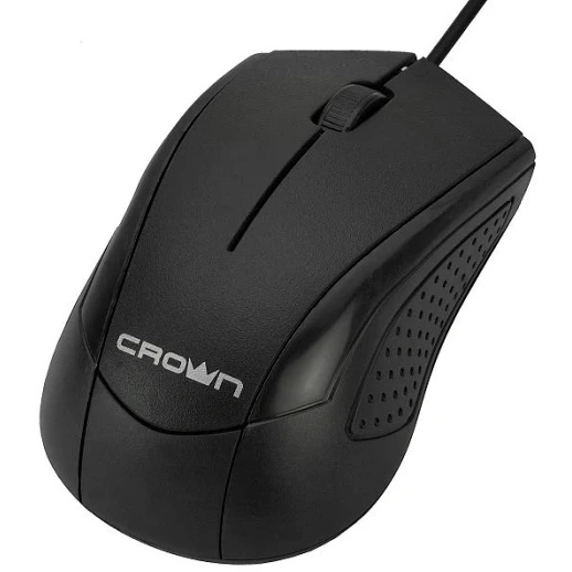 Мышь проводная CROWN CMM-303 черный