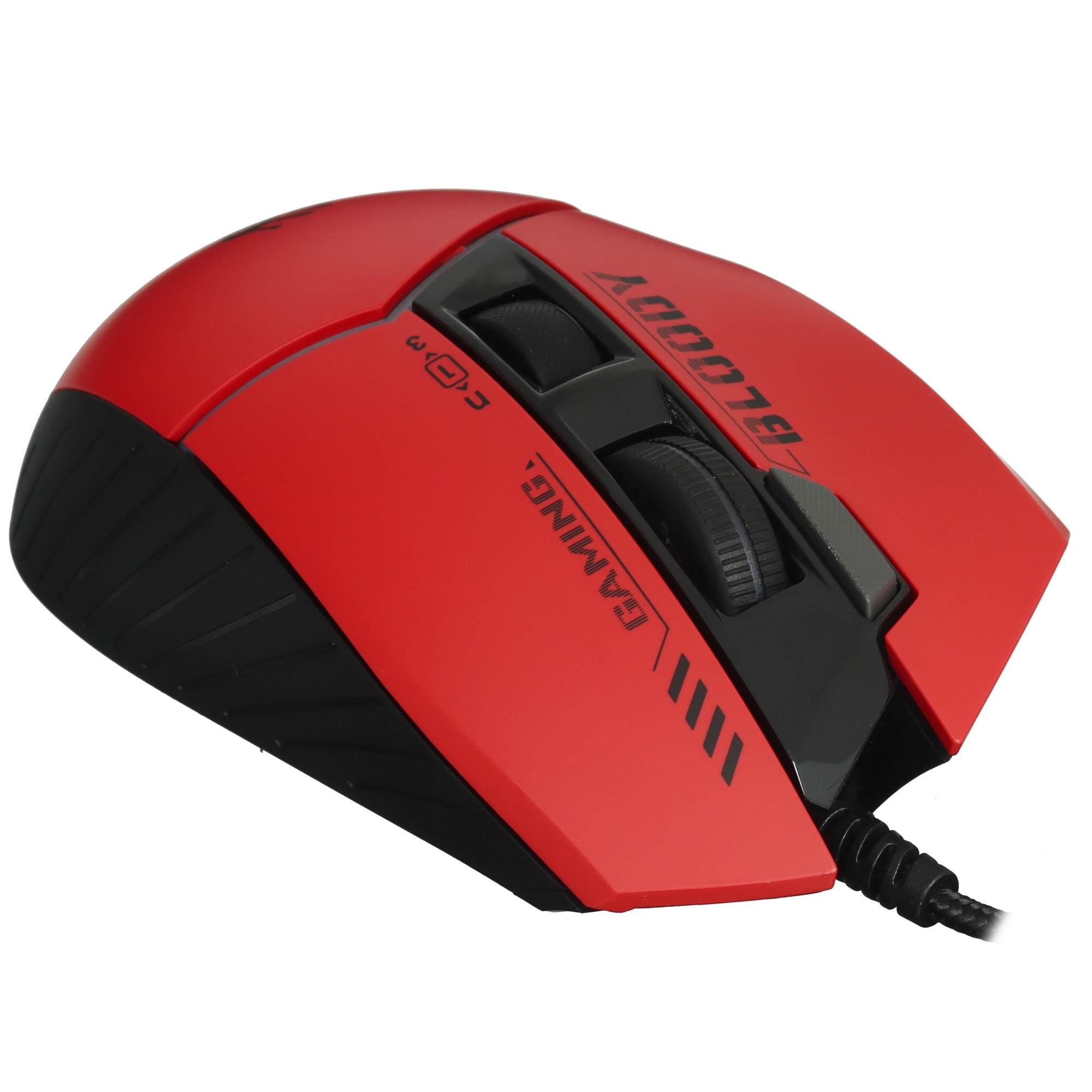 Мышь A4Tech Bloody W95 Max Sports красный/черный оптическая (12000dpi) USB (10but)