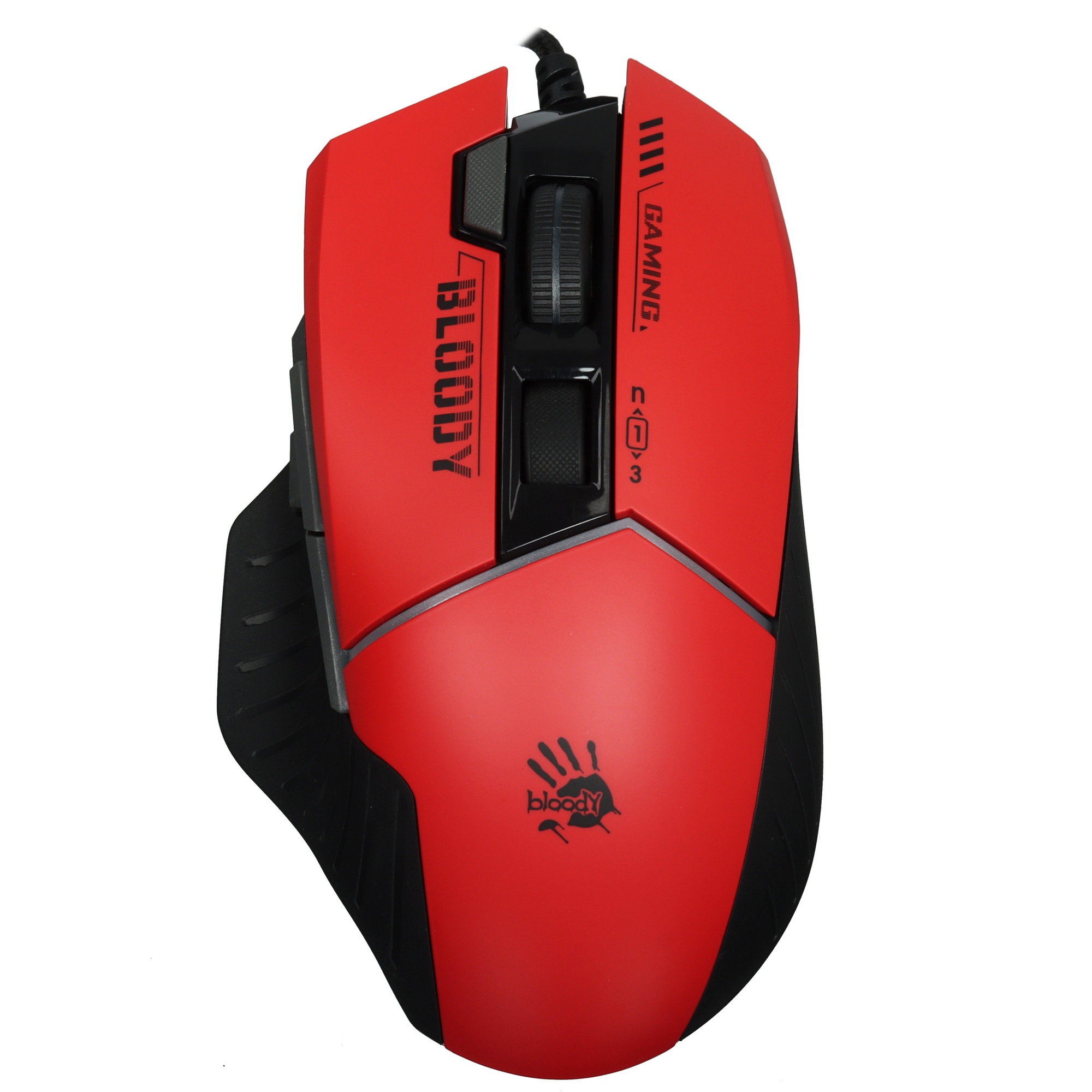 Мышь A4Tech Bloody W95 Max Sports красный/черный оптическая (12000dpi) USB (10but)