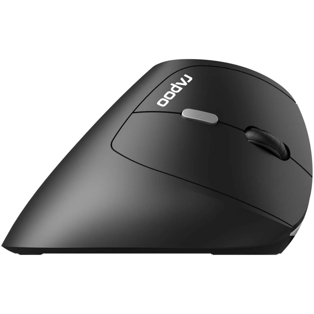 Мышь вертикальная беспроводная RAPOO EV250, цвет - черный (13531)