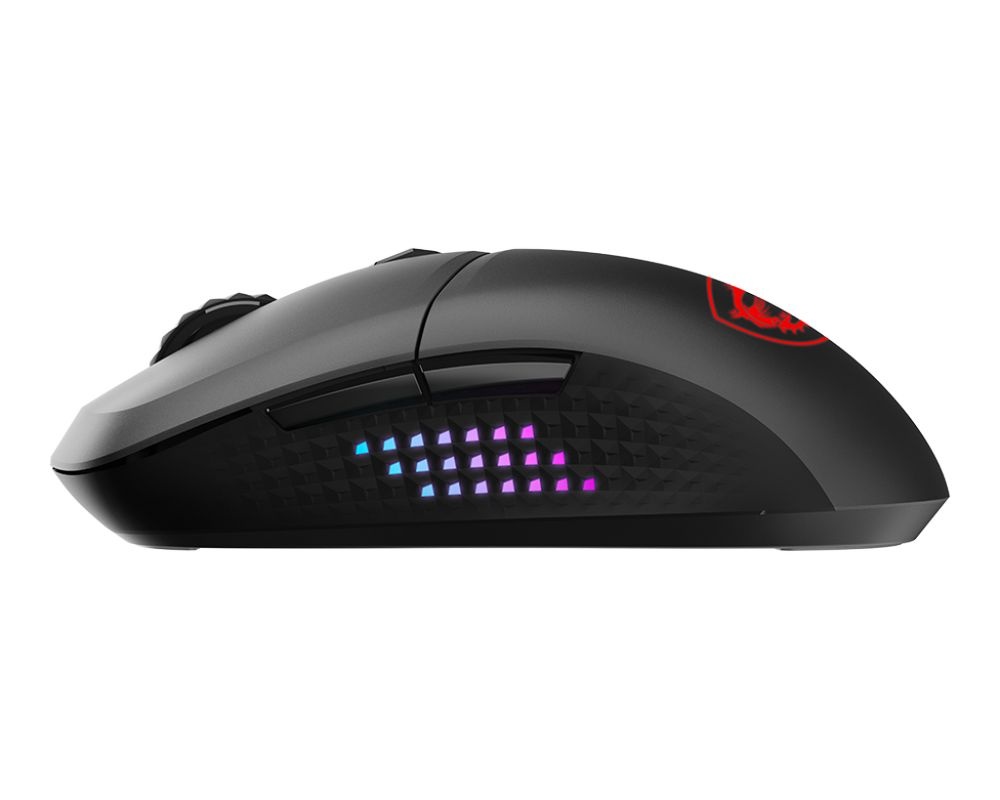 Мышь беспроводная/проводная USB OPTICAL GAMING VERSA 300 ELITE W MSI черная