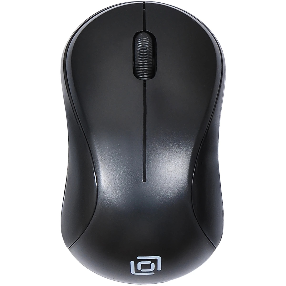 Мышь беспроводная Oklick 605SW черный, 1200 dpi, радиоканал, USB, кнопки - 3