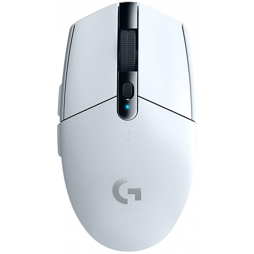 Мышь беспроводная Logitech G305 Lightspeed белый, 12000 dpi, радиоканал, USB, кнопки - 6