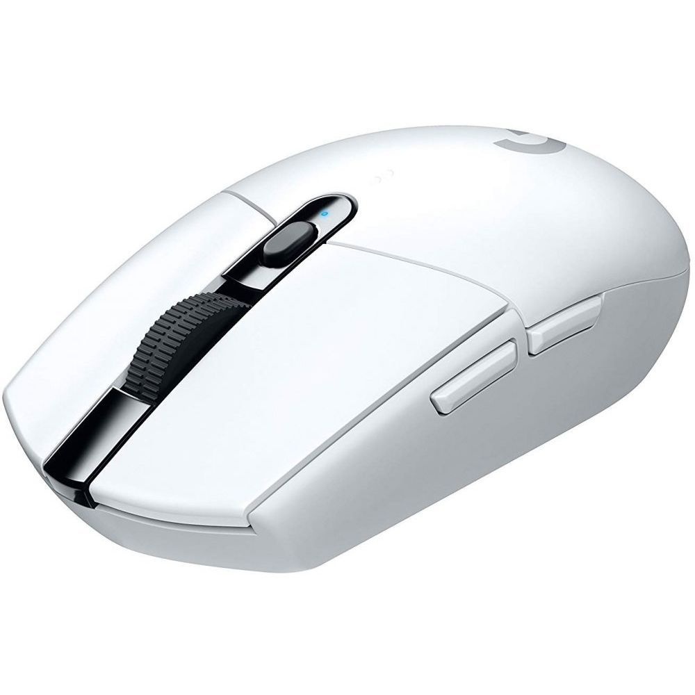 Мышь беспроводная Logitech G305 Lightspeed белый, 12000 dpi, радиоканал, USB, кнопки - 6