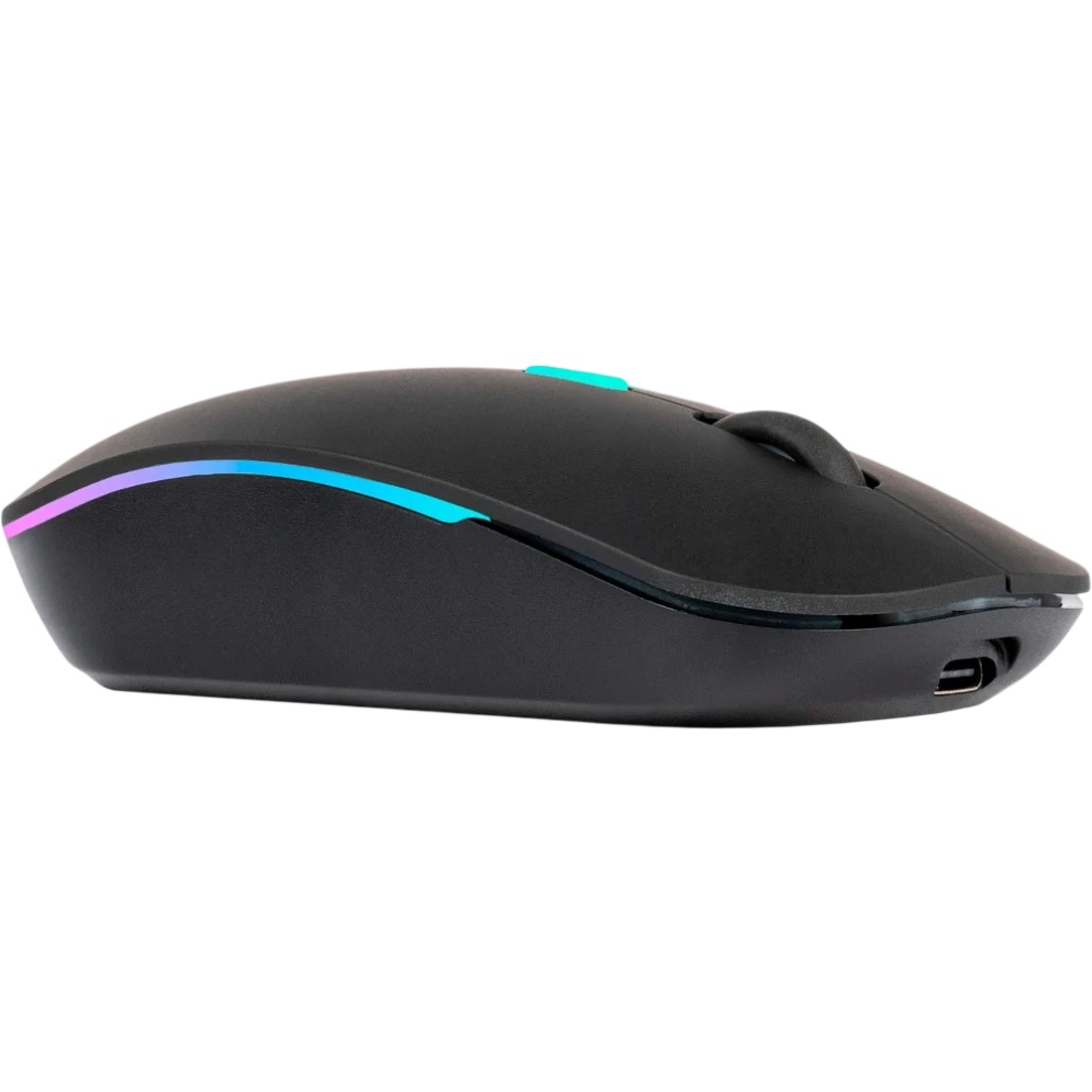 Мышь Wireless Filum FL-MBT25-BK оптическая USB/BT 4 кл., DPI: 800/1200/1600, питание АА 1 шт., черна