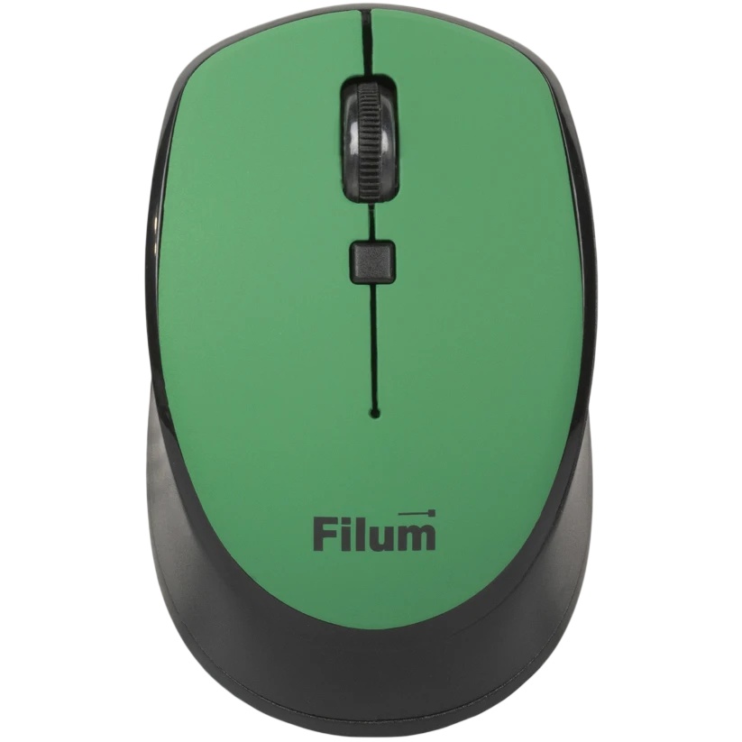 Мышь Wireless Filum FL-MW10-DGN оптическая 2.4 ГГц USB 4 кл., DPI: 800/1200/1600, питание АА 1 шт.,