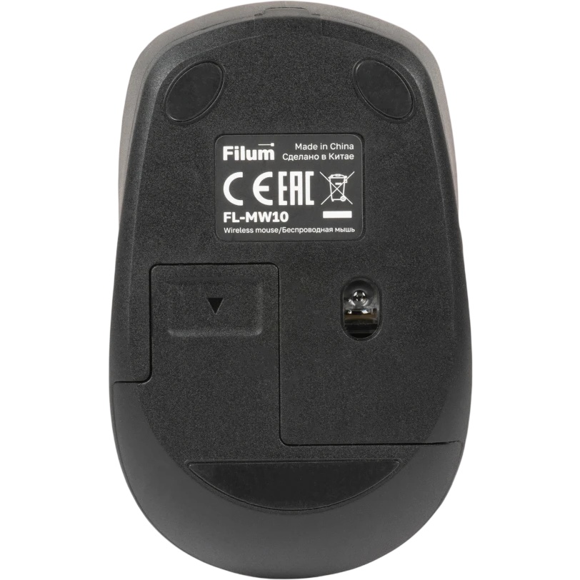 Мышь Wireless Filum FL-MW10-DGN оптическая 2.4 ГГц USB 4 кл., DPI: 800/1200/1600, питание АА 1 шт.,