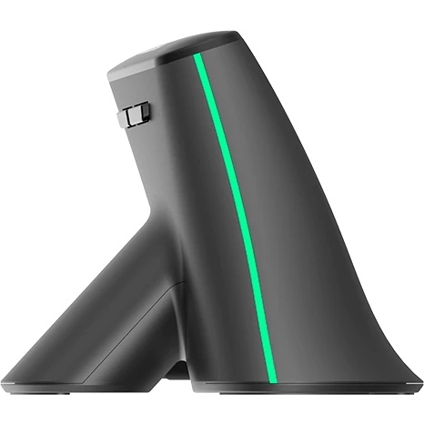 Мышь Wireless Delux MV6 DB 6938820410928 вертикальная, 2.4G+BT4.0,RGB, 800/1200/2400/4000