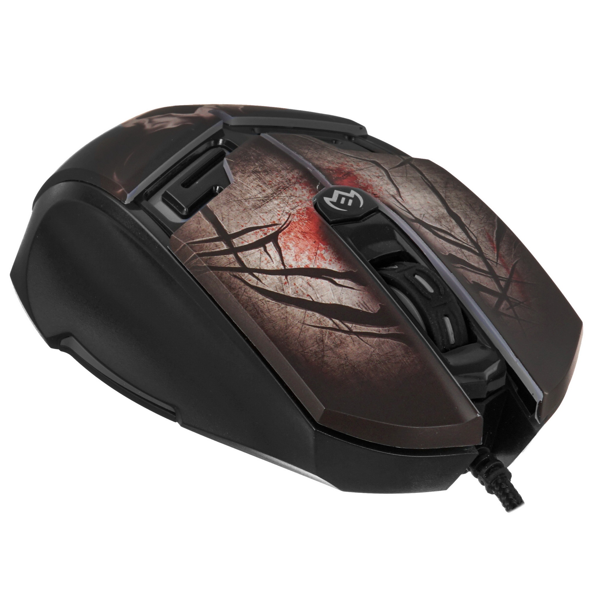 Мышь проводная SVEN RX-G805 черный, 8000 dpi, USB, кнопки - 6