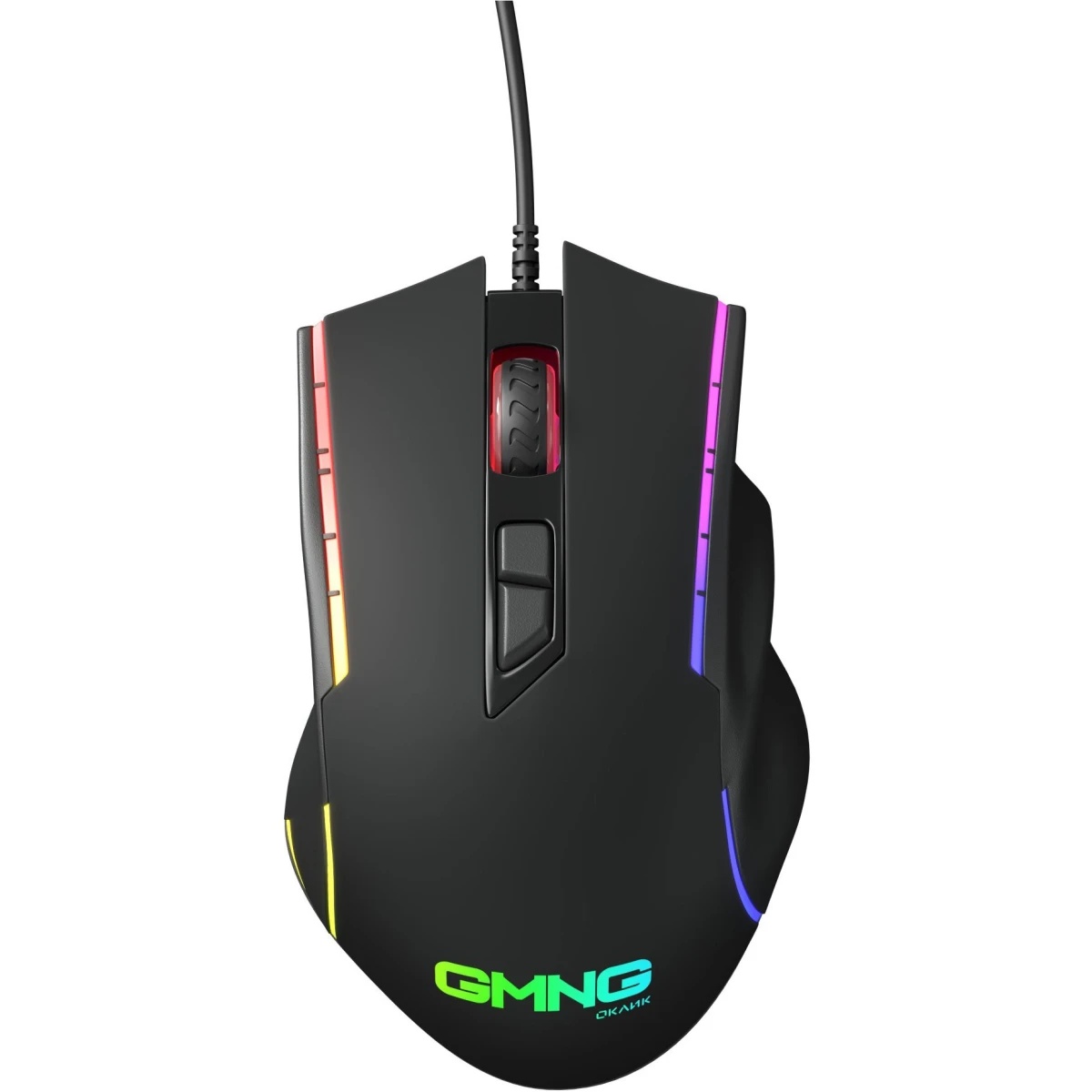 Мышь проводная GMNG 950GM черный, 7200 dpi, USB, кнопки - 8