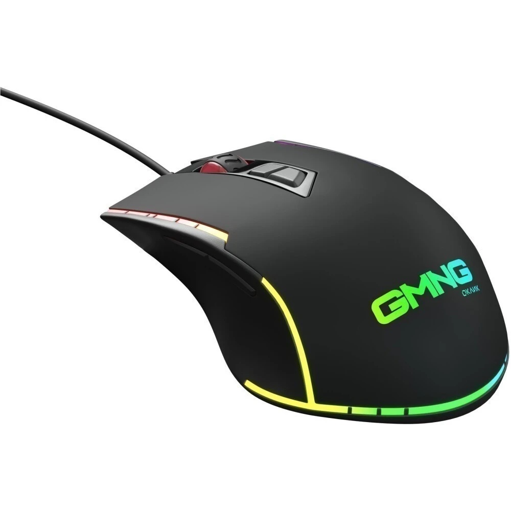 Мышь проводная GMNG 950GM черный, 7200 dpi, USB, кнопки - 8