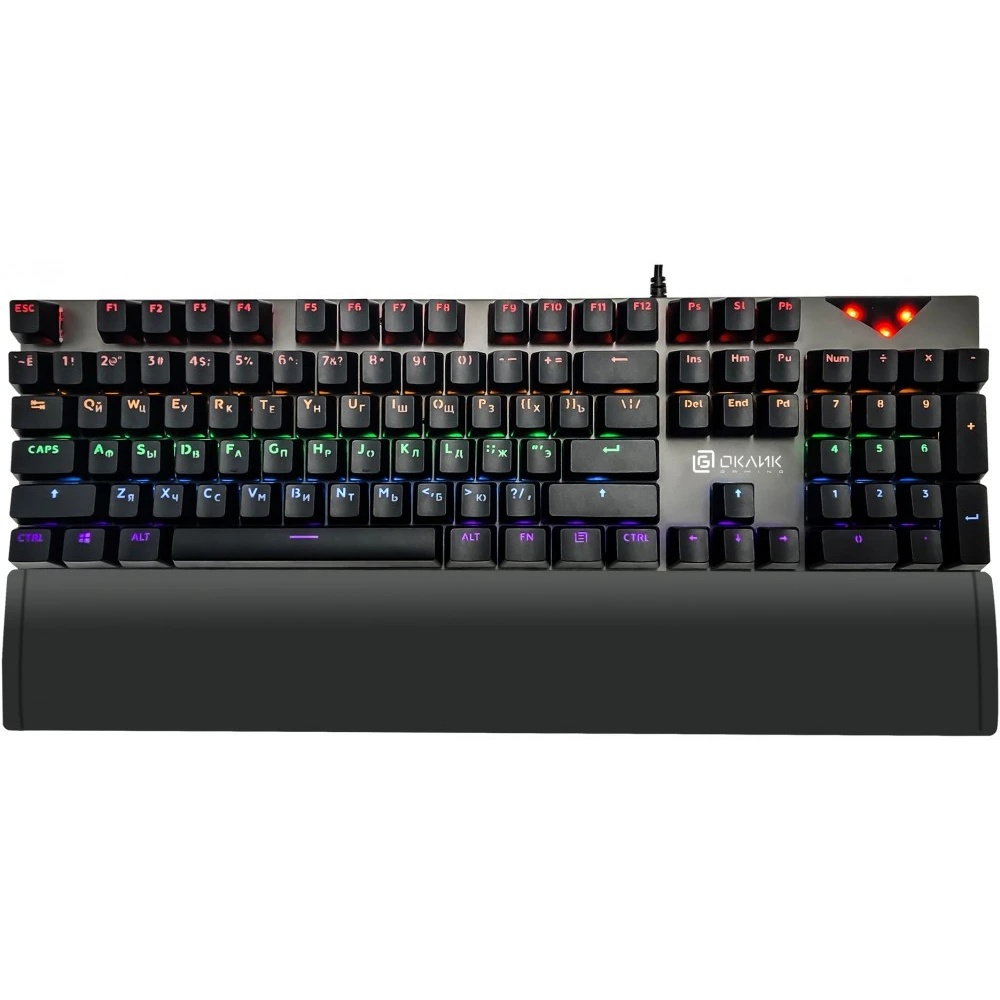 Мышь Oklick 935G черный оптическая (3200dpi) USB игровая (7but)