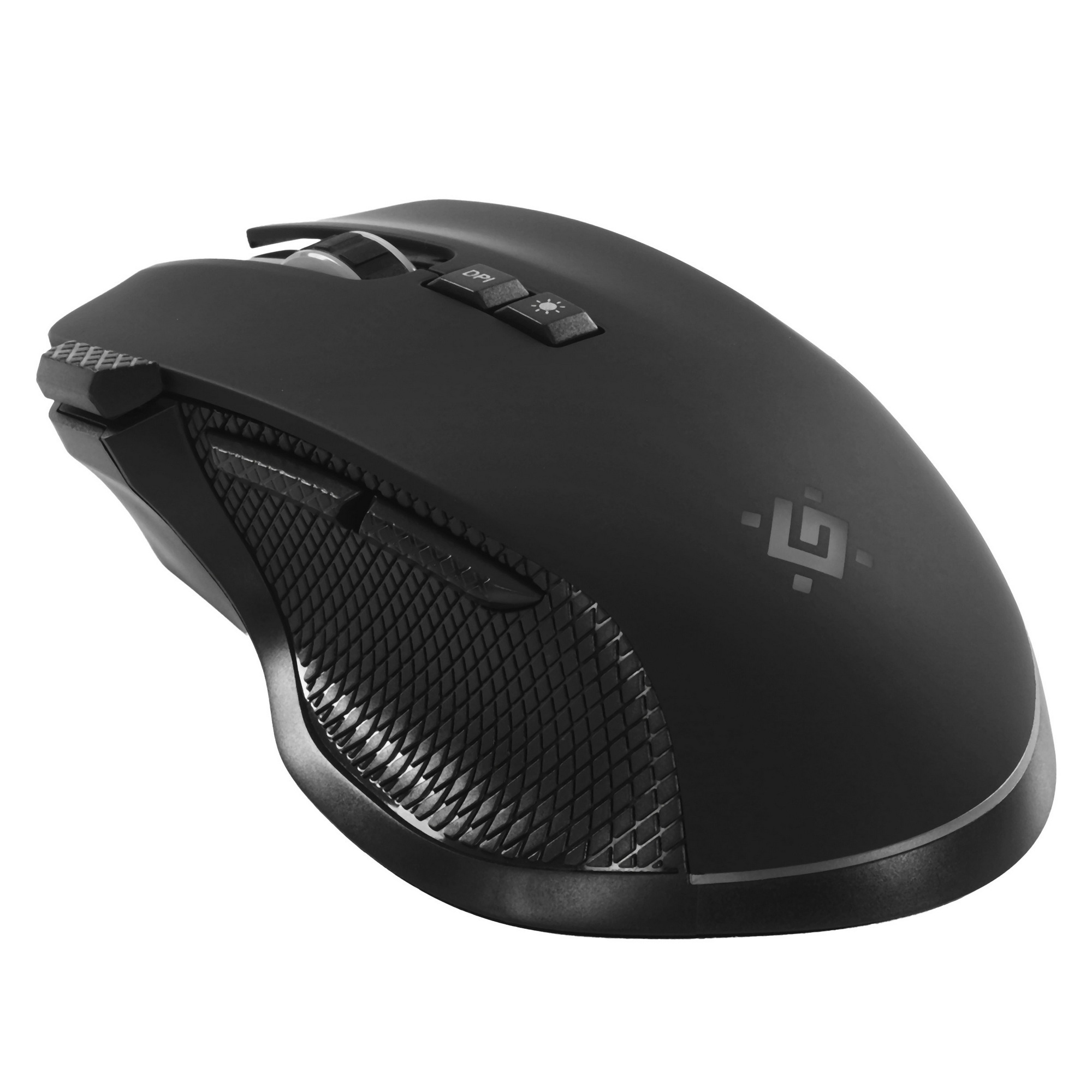 Мышь беспроводная/проводная Defender Immortal GM-421 черный, 10000 dpi, радиоканал, Bluetooth, USB,