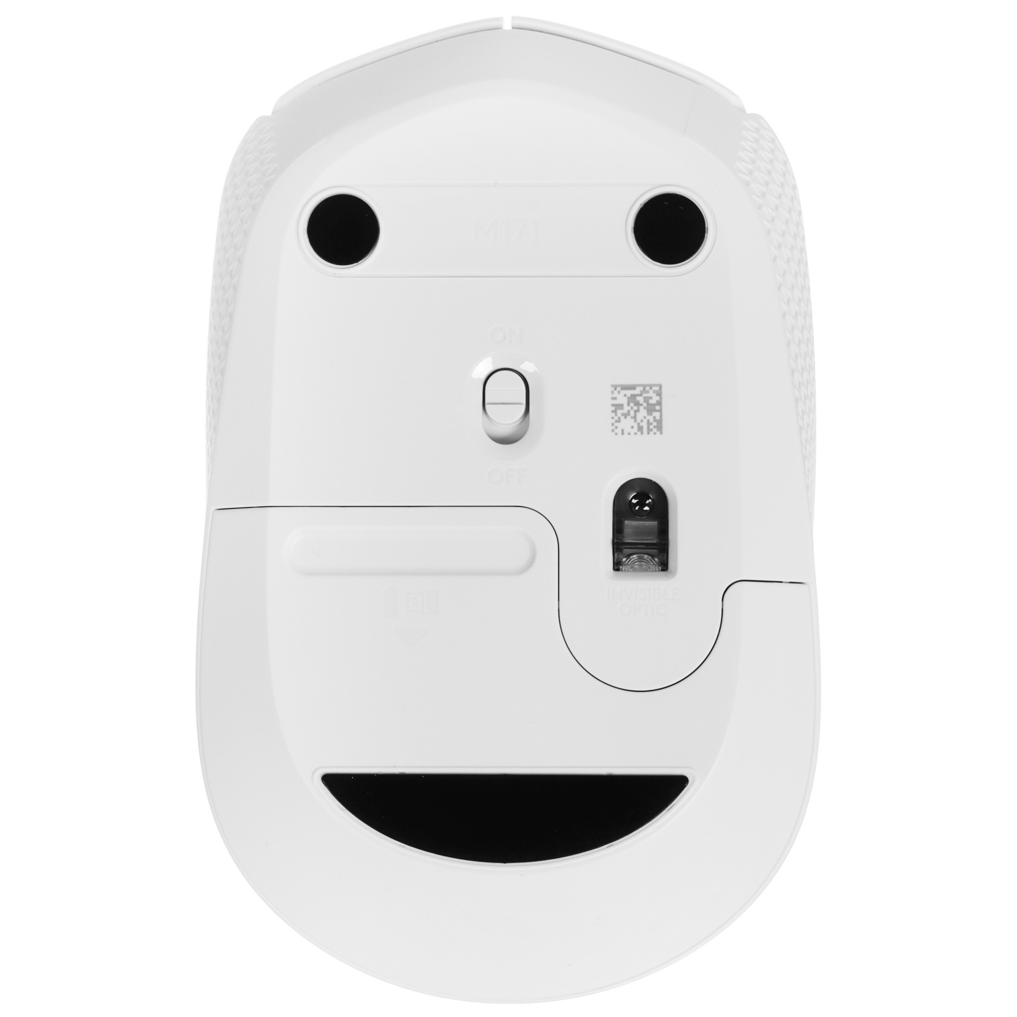 Мышь беспроводная Logitech M171 белый, 1000 dpi, радиоканал, USB, кнопки - 3