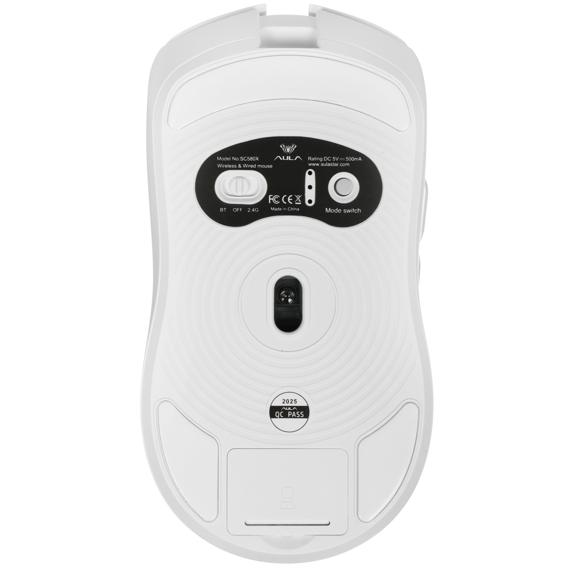 Мышь AULA SC580X white