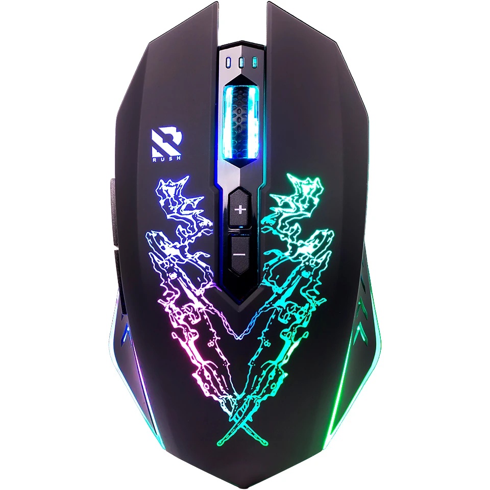 Мышь игровая беспроводная Smartbuy серия RUSH X27 черная (SBM-727AG-K)