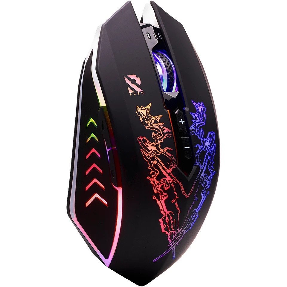 Мышь игровая беспроводная Smartbuy серия RUSH X27 черная (SBM-727AG-K)