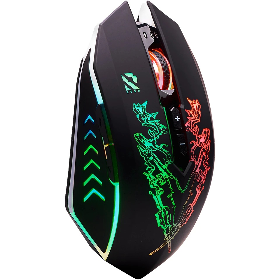 Мышь игровая беспроводная Smartbuy серия RUSH X27 черная (SBM-727AG-K)