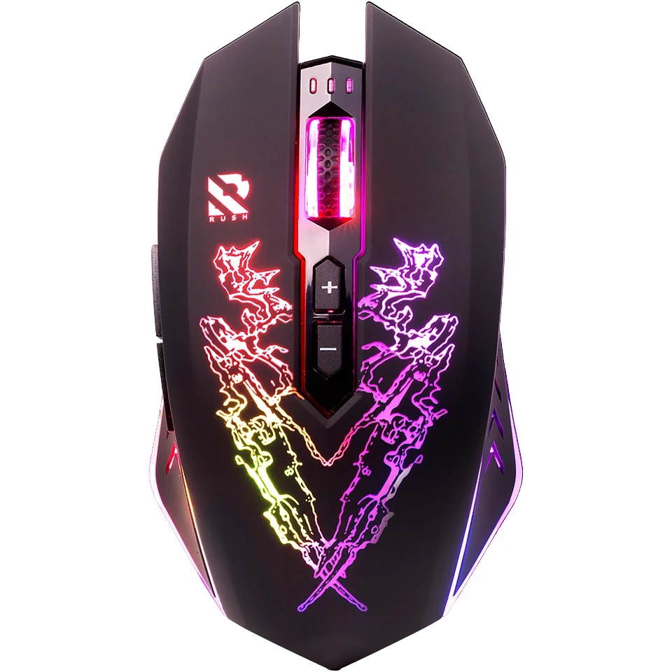 Мышь игровая беспроводная Smartbuy серия RUSH X27 черная (SBM-727AG-K)
