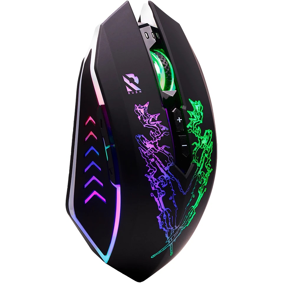 Мышь игровая беспроводная Smartbuy серия RUSH X27 черная (SBM-727AG-K)