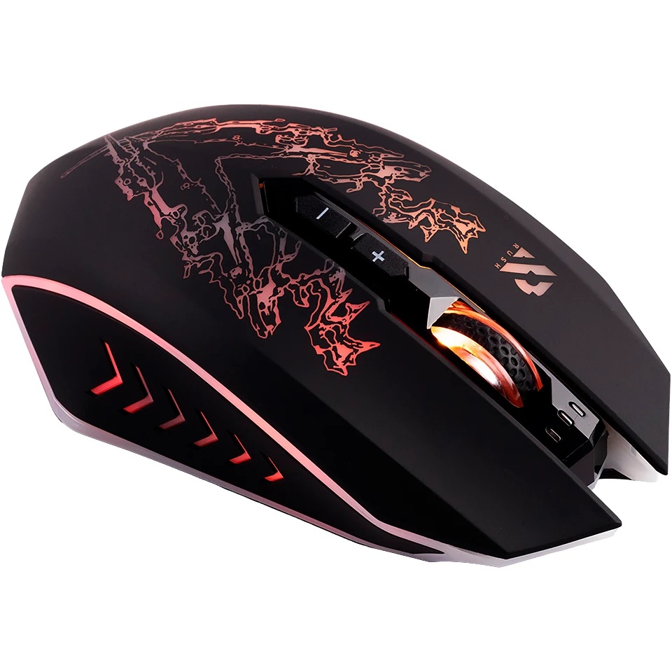 Мышь игровая беспроводная Smartbuy серия RUSH X27 черная (SBM-727AG-K)