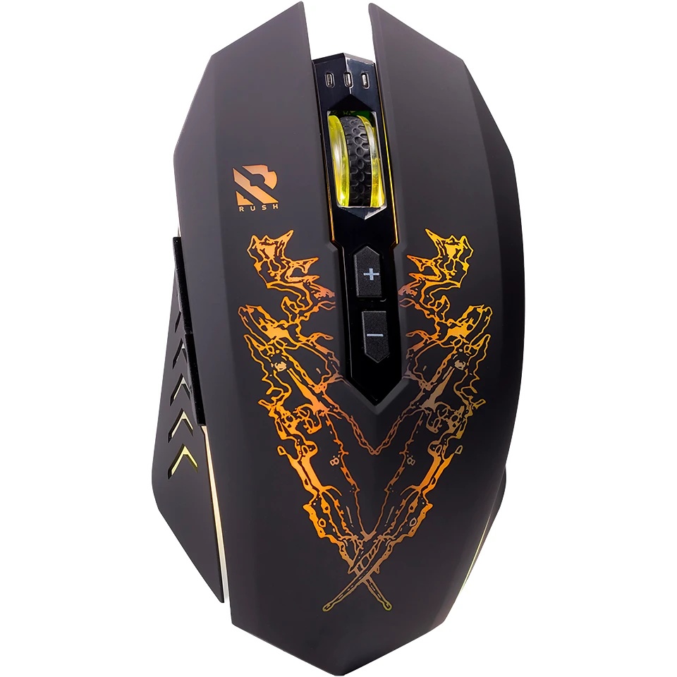 Мышь игровая беспроводная Smartbuy серия RUSH X27 черная (SBM-727AG-K)