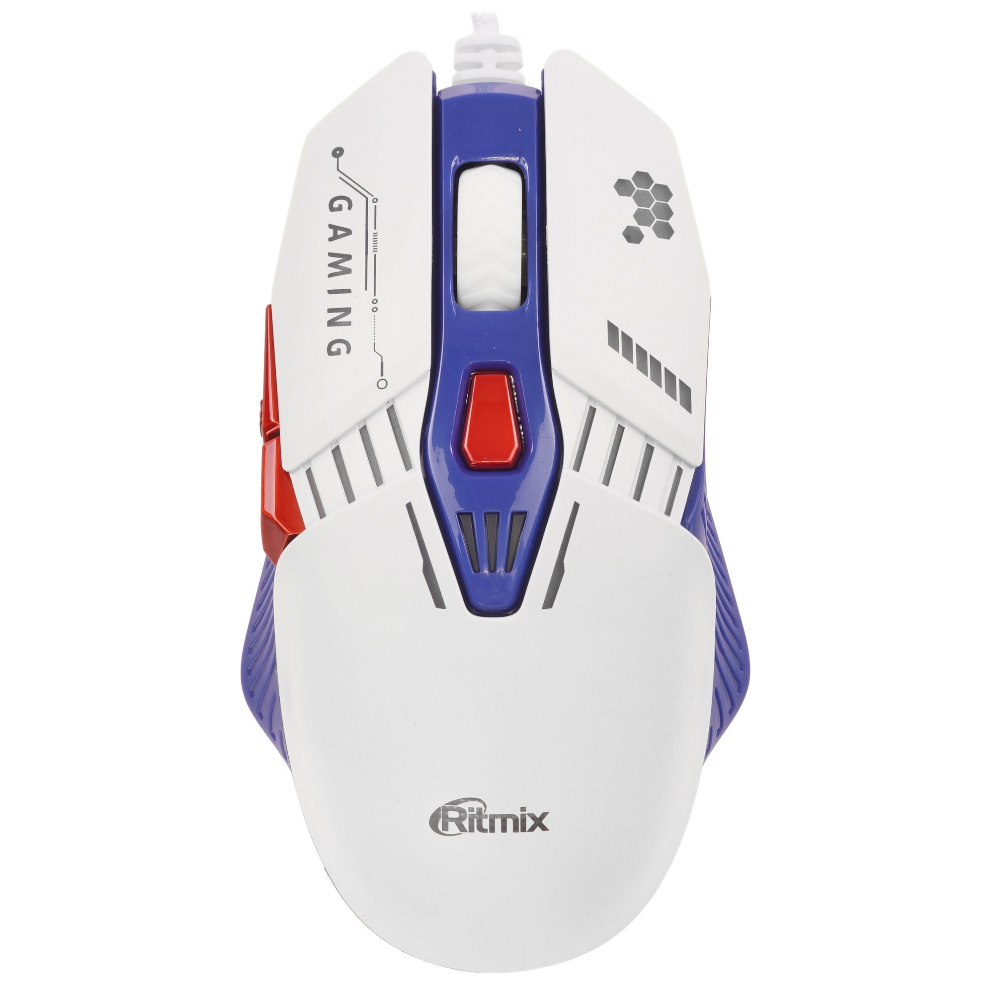 Мышь проводная Ritmix ROM-400 White
