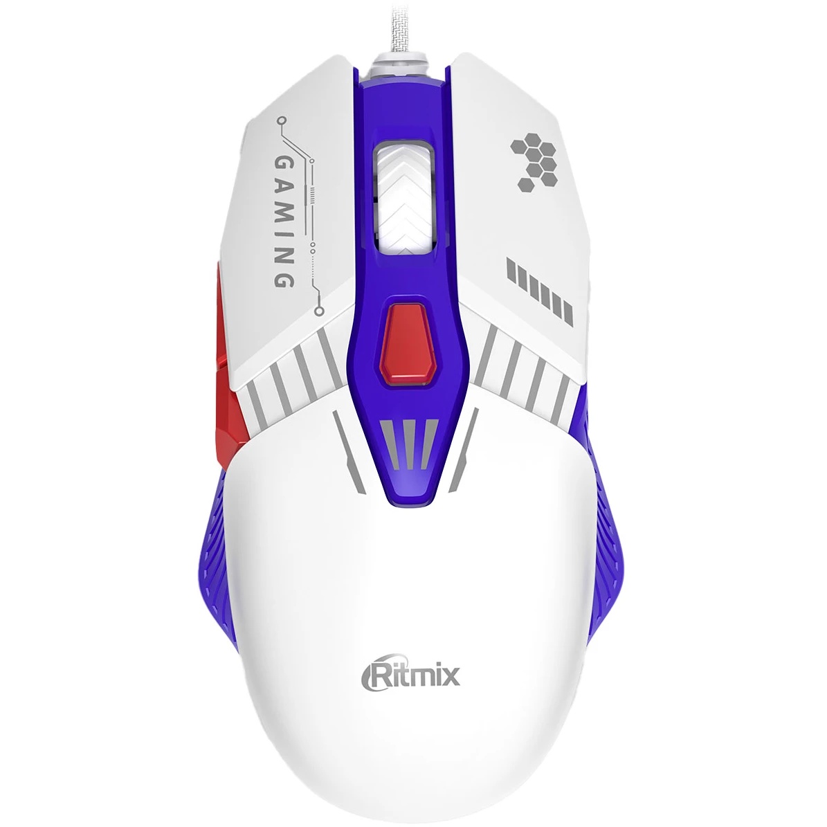 Мышь проводная Ritmix ROM-400 White