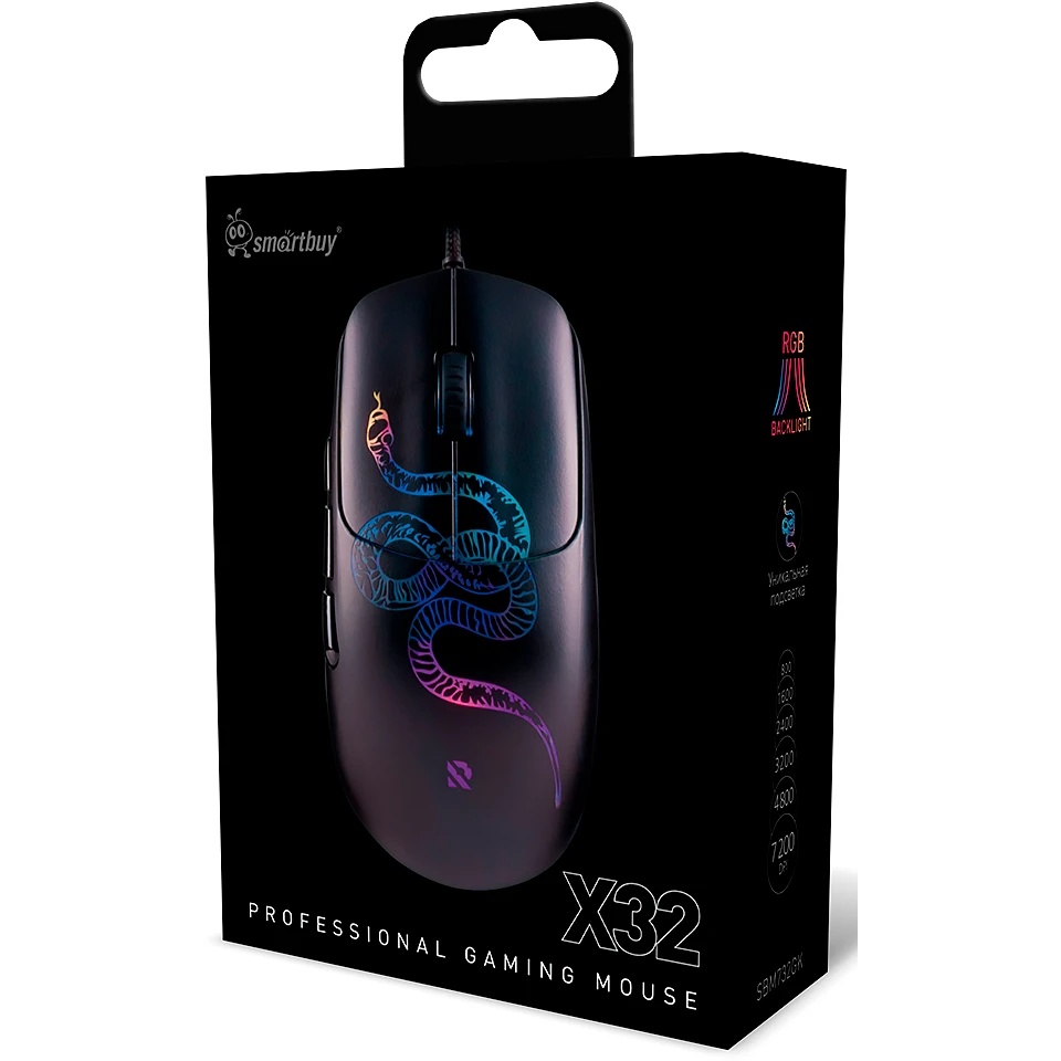 Мышь SMARTBUY (SBM732GK) SBM732GK черный