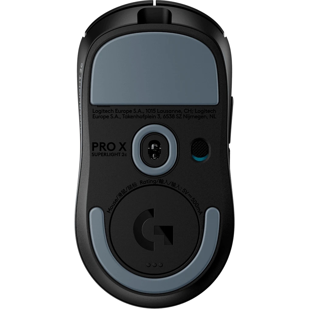 Мышь Logitech Mouse G PRO X SUPERLIGHT 2c compact wireless gaming Black Retail