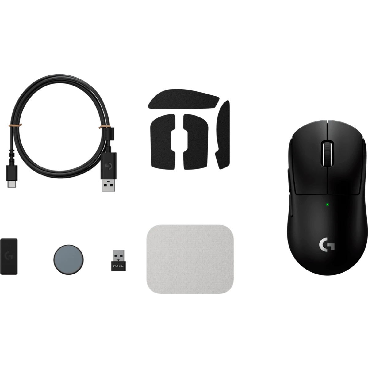 Мышь Logitech Mouse G PRO X SUPERLIGHT 2c compact wireless gaming Black Retail