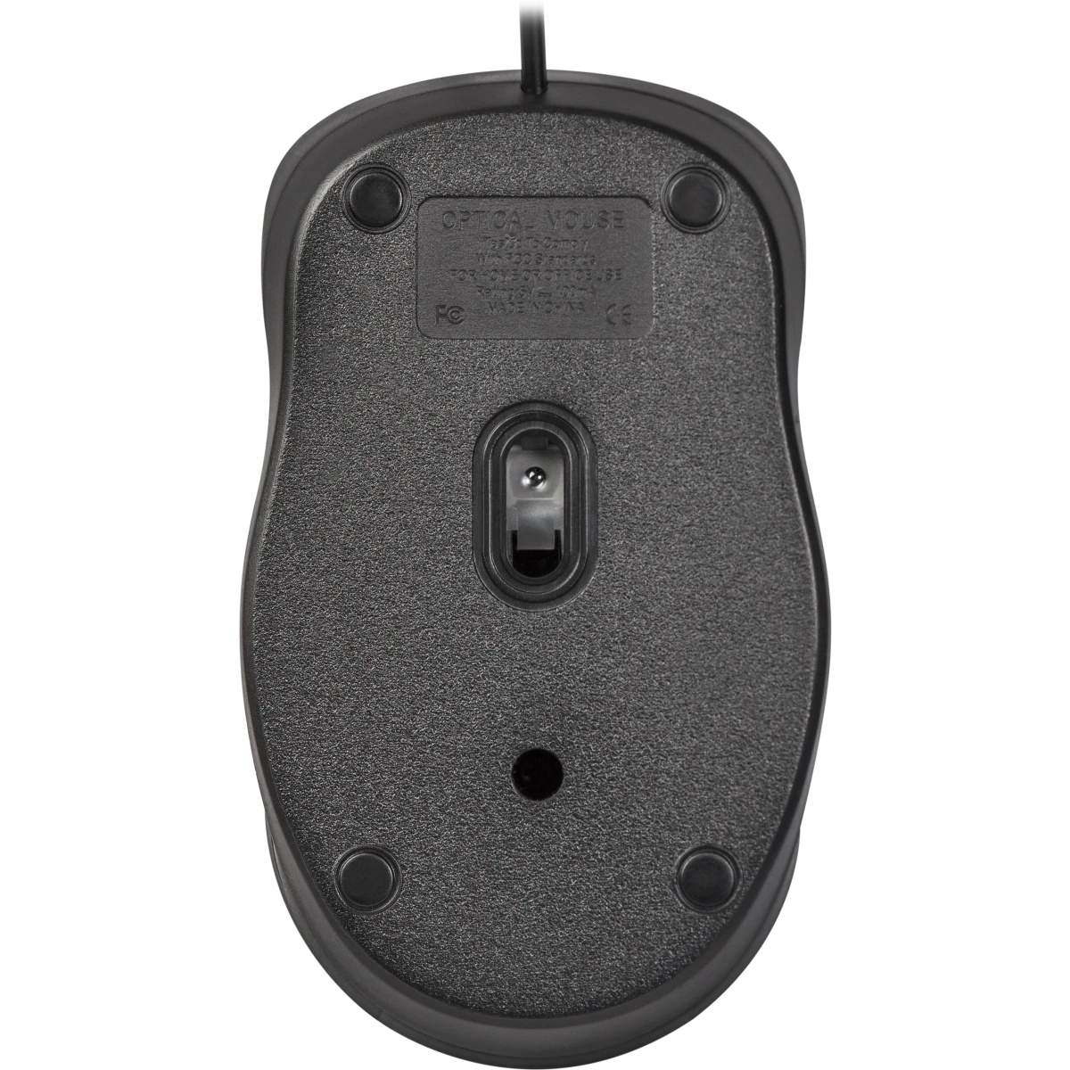 Мышь проводная Defender Point MM-756 черный, 1000 dpi, USB, кнопки - 3