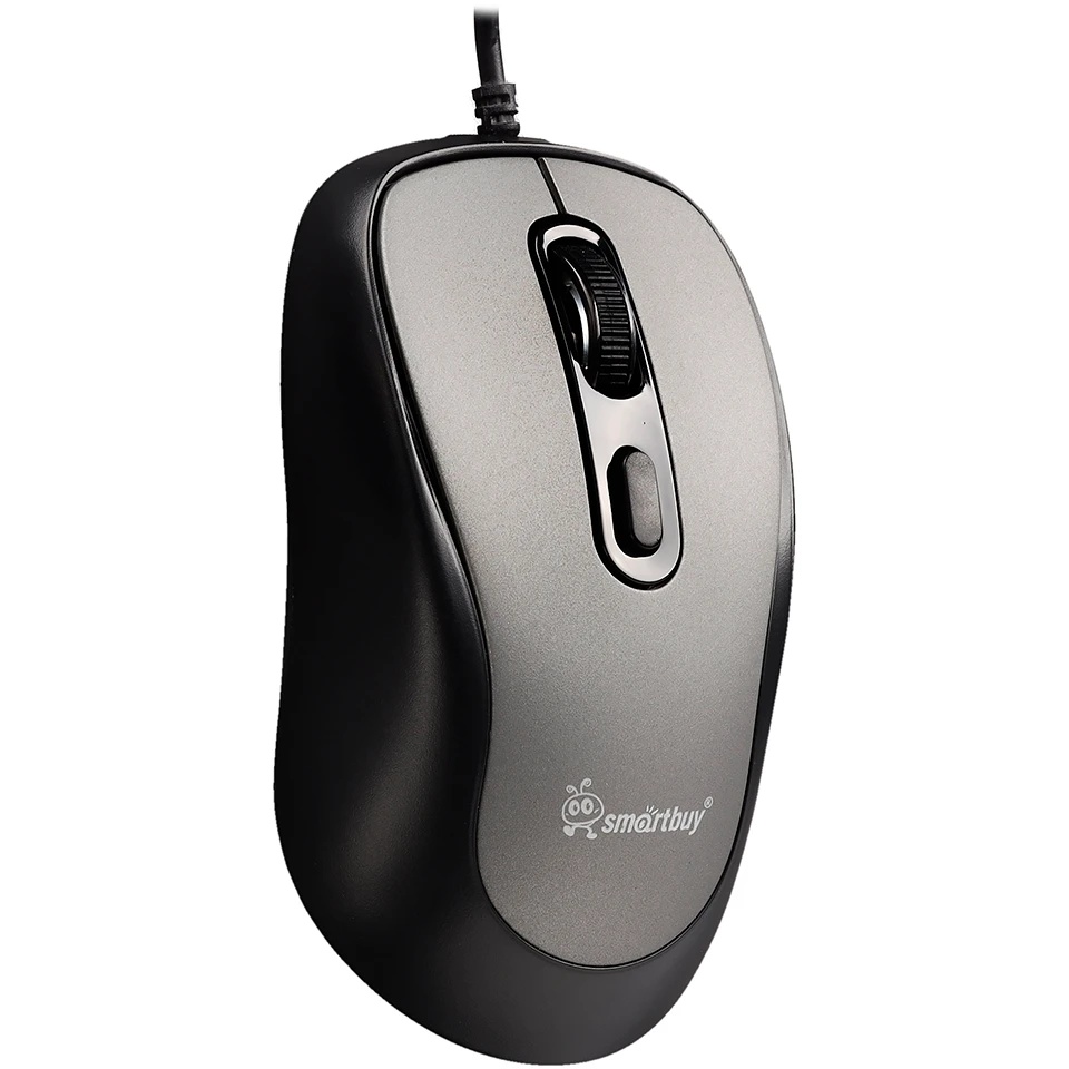 Мышь проводная Smartbuy 353 серая (SBM353G) / 40