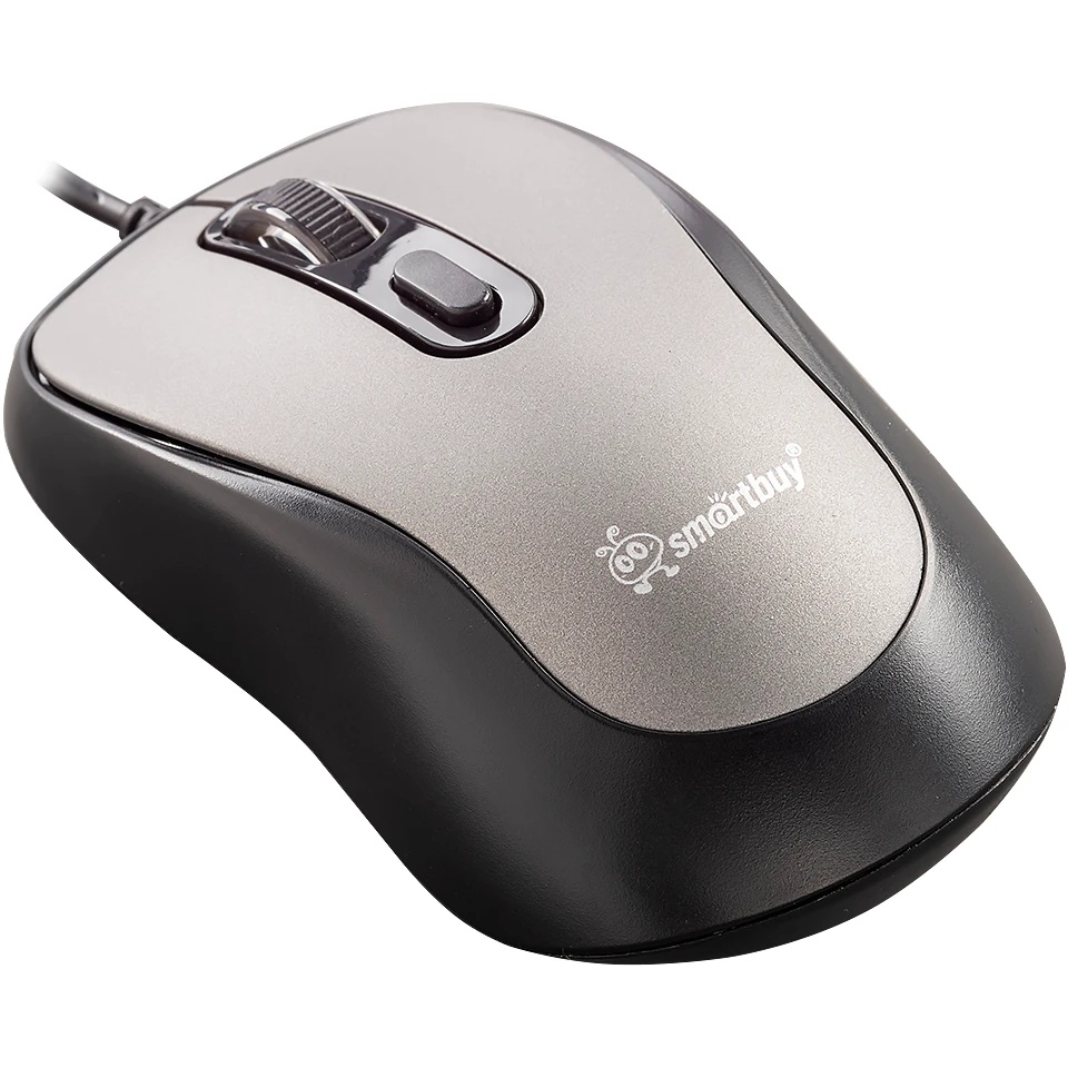 Мышь проводная Smartbuy 353 серая (SBM353G) / 40