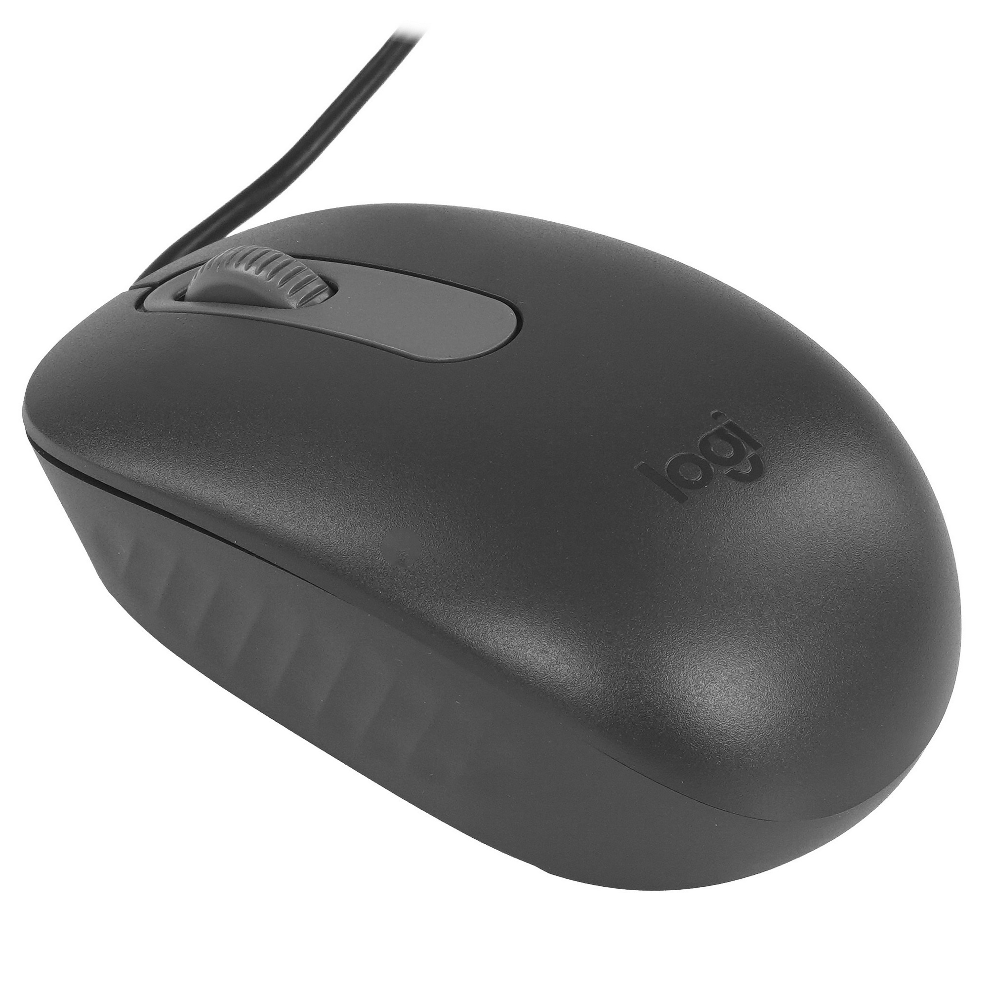 Мышь Logitech M86 черный оптическая 1000dpi USB для ноутбука (910-007661)