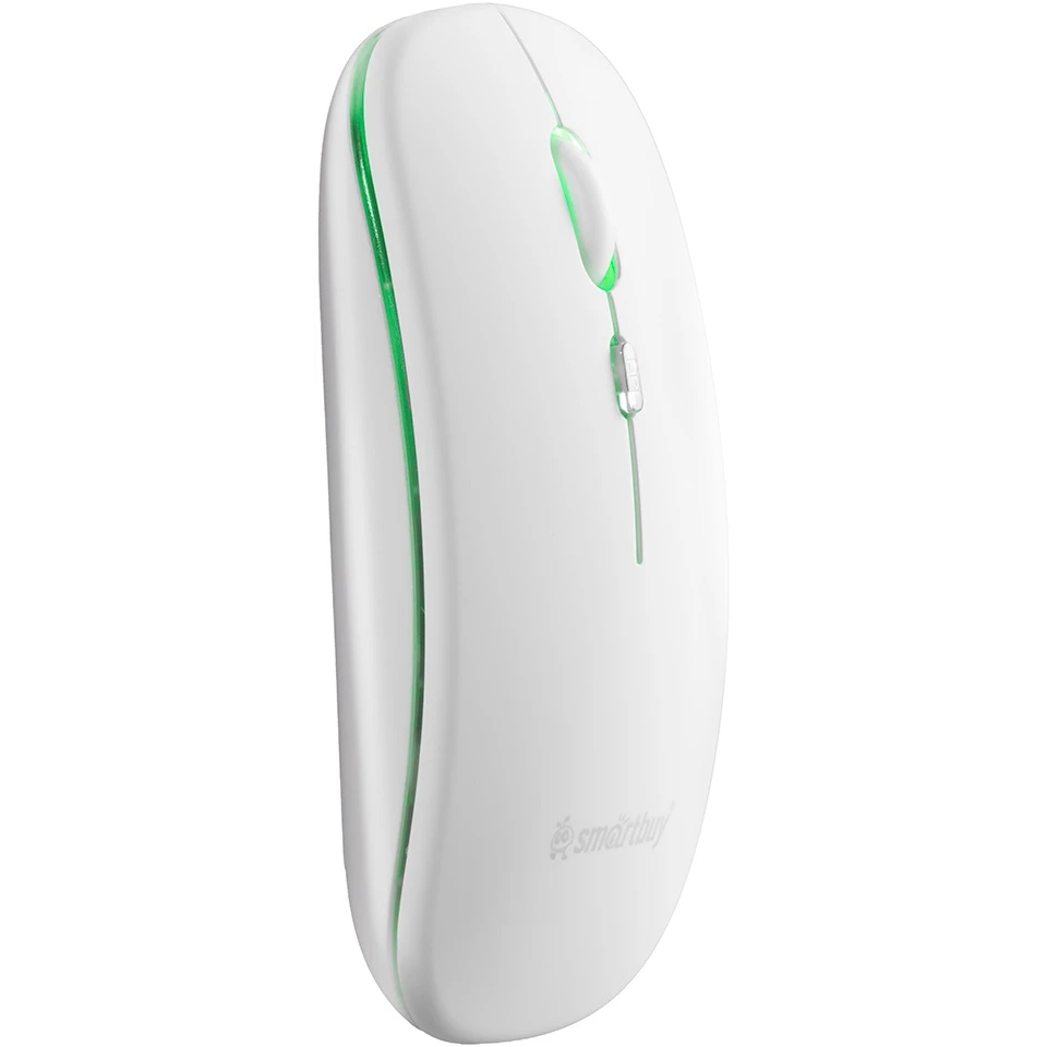 Мышь беспроводная Dual BT+USB с зарядкой Smartbuy X31 белая (SBM731DW) /100.  "