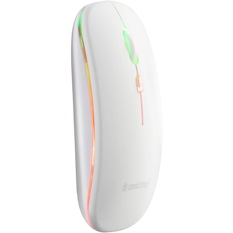 Мышь беспроводная Dual BT+USB с зарядкой Smartbuy X31 белая (SBM731DW) /100.  "